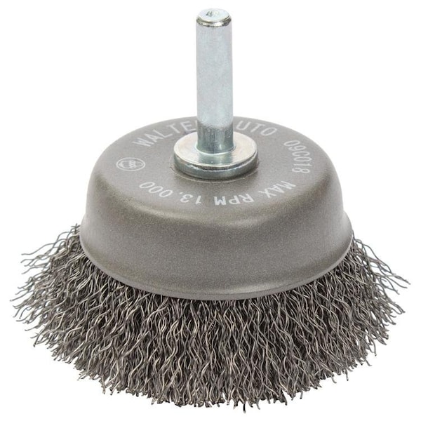Walter Surface Technologies Allsteel 2-3/8 in. Mtd Cup Brush 09C018 - main